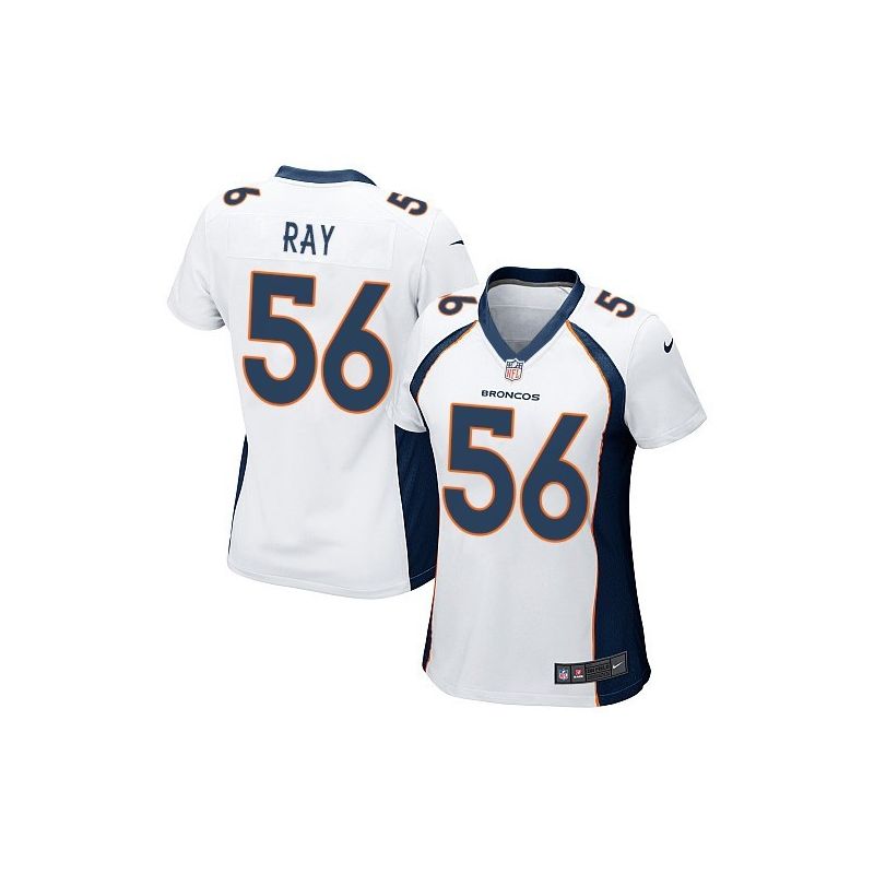 Cheap Shane Ray Broncos Women Jersey From China White Game #56