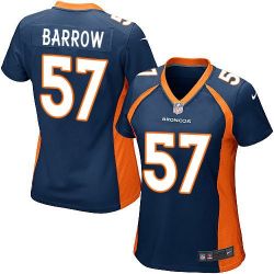 Cheap Lamin Barrow Broncos Women Jersey From China Blue Game #57