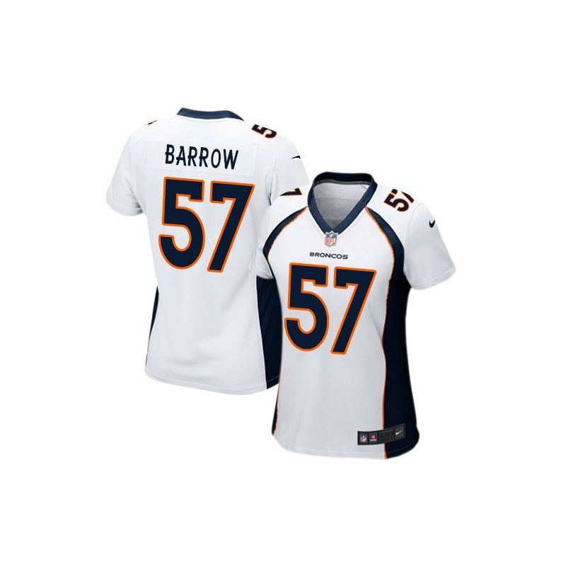 Cheap Lamin Barrow Broncos Women Jersey From China White Game #57