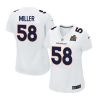 Cheap Von Miller Broncos Women Jersey From China White-Super-Bowl-50-Game-Event Game #58