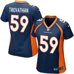 Cheap Danny Trevathan Broncos Women Jersey From China Blue Game #59