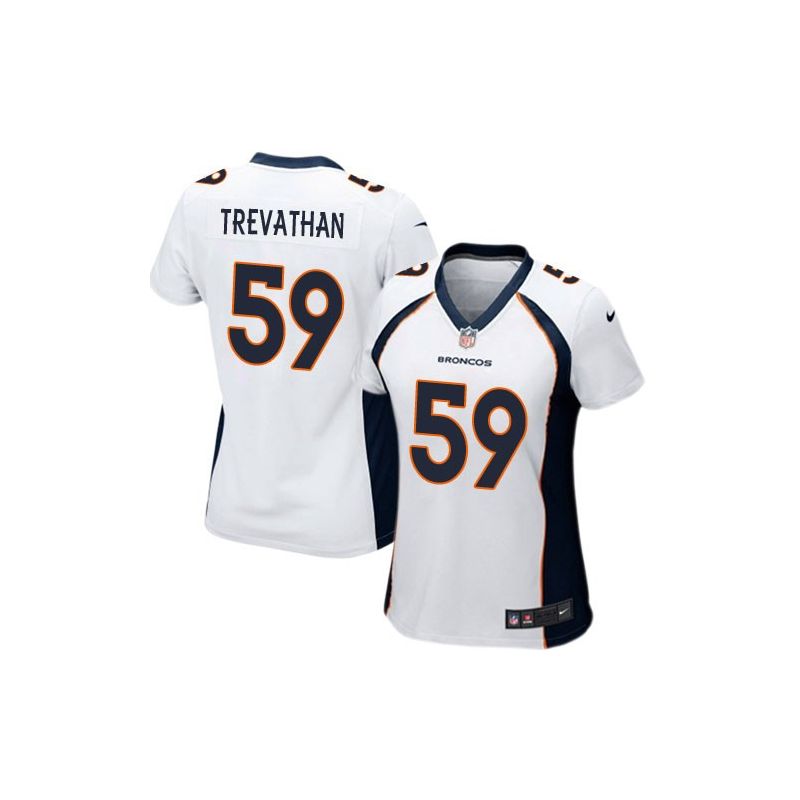 Cheap Danny Trevathan Broncos Women Jersey From China White Game #59