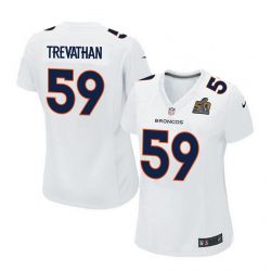 Cheap Danny Trevathan Broncos Women Jersey From China White-Super-Bowl-50-Game-Event Game #59