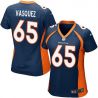 Cheap Louis Vasquez Broncos Women Jersey From China Blue Game #65