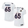Cheap Louis Vasquez Broncos Women Jersey From China White-Super-Bowl-50-Game-Event Game #65