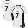 Cheap John Elway Broncos Women Jersey From China White Game #7