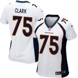 Cheap Chris Clark Broncos Women Jersey From China White Game #75