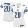Cheap Barry Sanders Lions Women Jersey From China White Game #20
