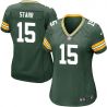 Cheap Bart Starr Packers Women Jersey From China Green Game #15