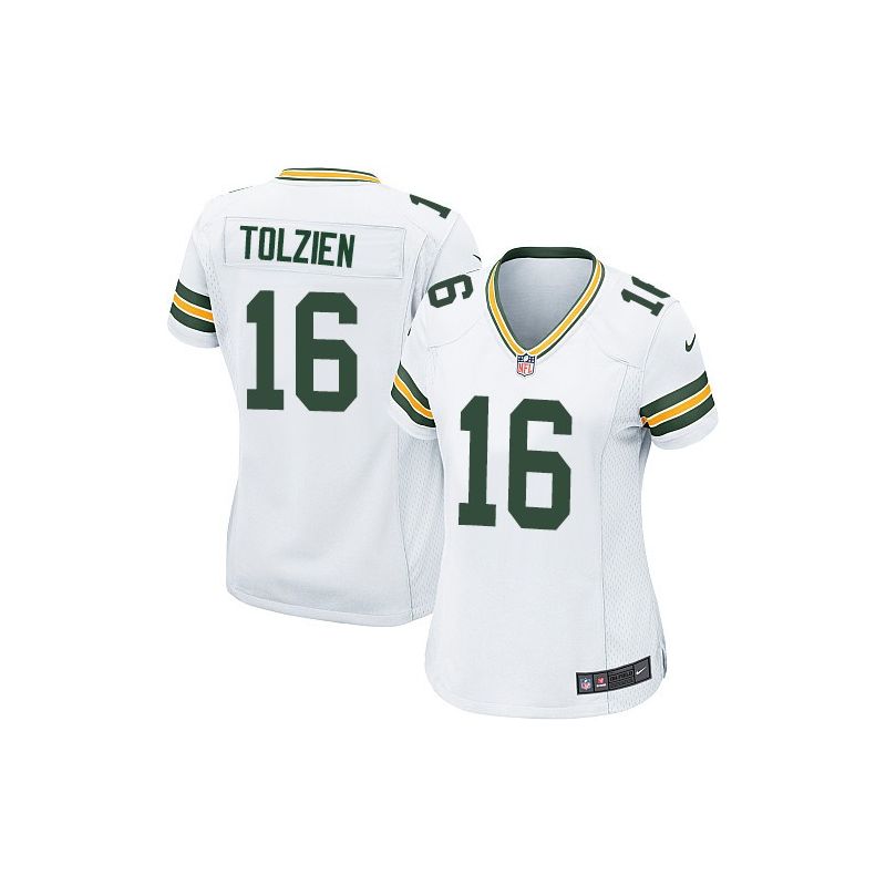 Cheap Scott Tolzien Packers Women Jersey From China White Game #16