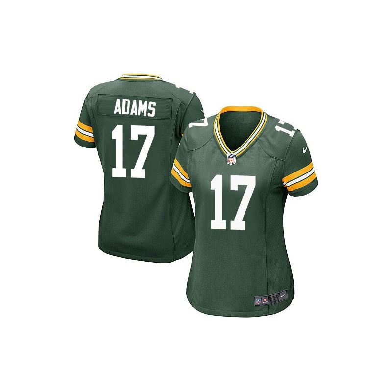 Cheap Davante Adams Packers Women Jersey From China Green Game #17