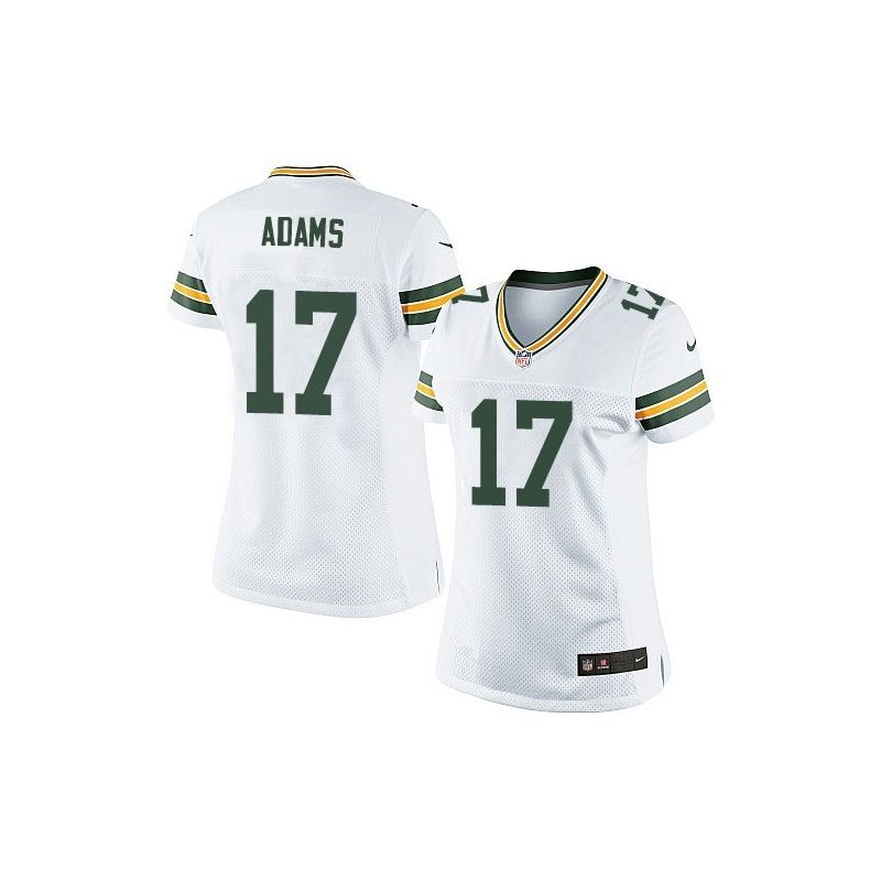 Cheap Davante Adams Packers Women Jersey From China White Game #17