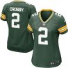 Cheap Mason Crosby Packers Women Jersey From China Green Game #2