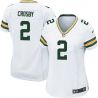 Cheap Mason Crosby Packers Women Jersey From China White Game #2