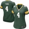 Cheap Brett Favre Packers Women Jersey From China Green Game #4