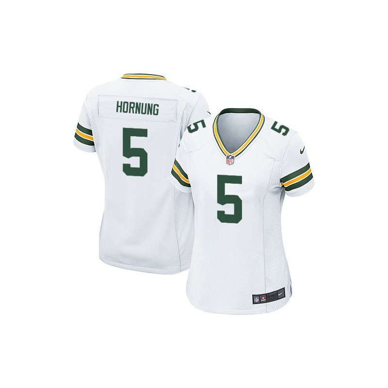 Cheap Paul Hornung Packers Women Jersey From China White Game #5