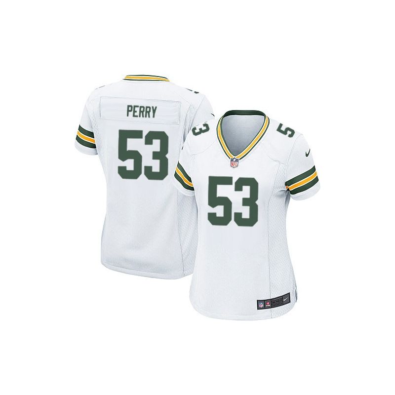 Cheap Nick Perry Packers Women Jersey From China White Game #53