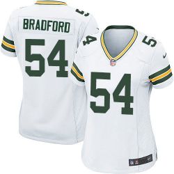 Cheap Carl Bradford Packers Women Jersey From China White Game #54