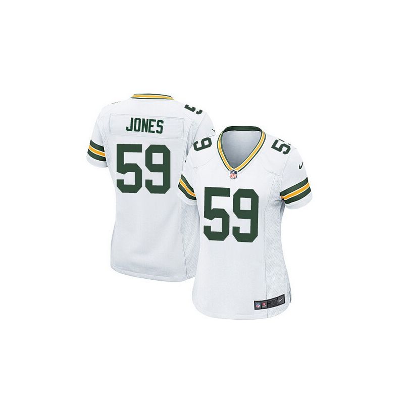 Cheap Brad Jones Packers Women Jersey From China White Game #59