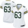 Cheap Corey Linsley Packers Women Jersey From China White Game #63