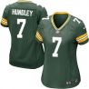 Cheap Brett Hundley Packers Women Jersey From China Green Game #7