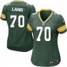 Cheap TJ Lang Packers Women Jersey From China Green Game #70