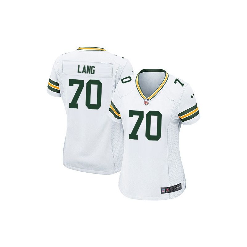 Cheap TJ Lang Packers Women Jersey From China White Game #70