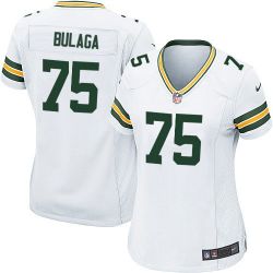 Cheap Bryan Bulaga Packers Women Jersey From China White Game #75