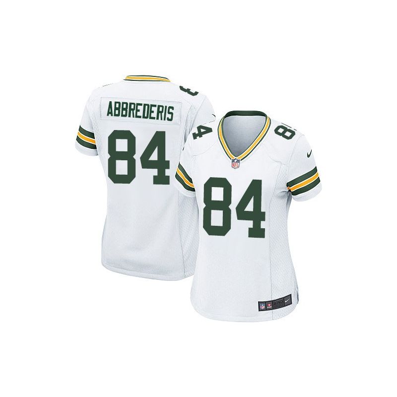 Cheap Jared Abbrederis Packers Women Jersey From China White Game #84