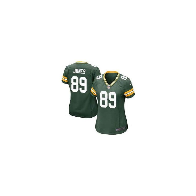 Cheap James Jones Packers Women Jersey From China Green Game #89