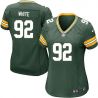 Cheap Reggie White Packers Women Jersey From China Green Game #92