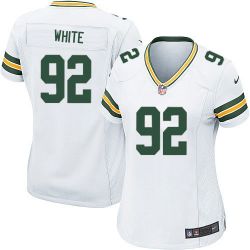 Cheap Reggie White Packers Women Jersey From China White Game #92