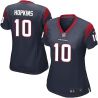 Cheap DeAndre Hopkins Texans Women Jersey From China Blue Game #10