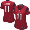 Cheap Jaelen Strong Texans Women Jersey From China Red Game #11