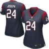 Cheap Johnathan Joseph Texans Women Jersey From China Blue Game #24