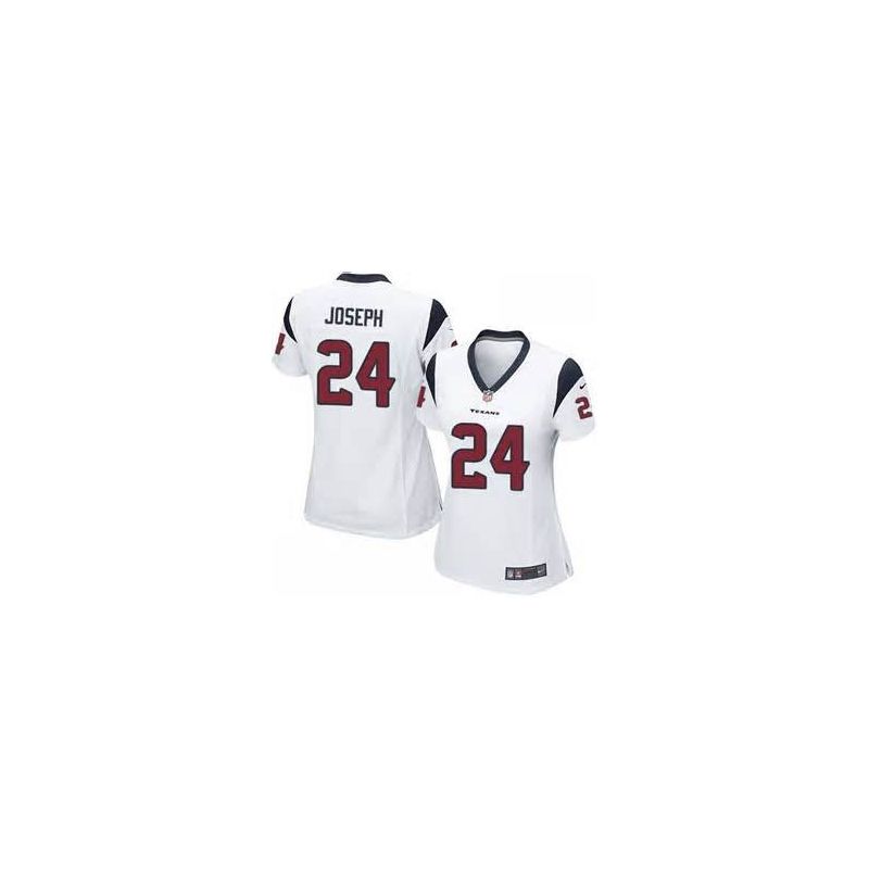 Cheap Johnathan Joseph Texans Women Jersey From China White Game #24