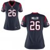 Cheap Braxton Miller Texans Women Jersey From China Blue Game #26