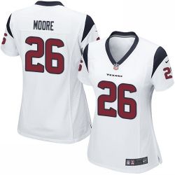 Cheap Rahim Moore Texans Women Jersey From China White Game #26