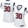 Cheap Kevin Johnson Texans Women Jersey From China White Game #30