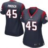 Cheap Jay Prosch Texans Women Jersey From China Blue Game #45