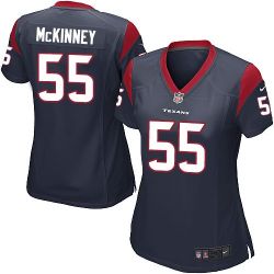 Cheap Benardrick McKinney Texans Women Jersey From China Blue Game #55