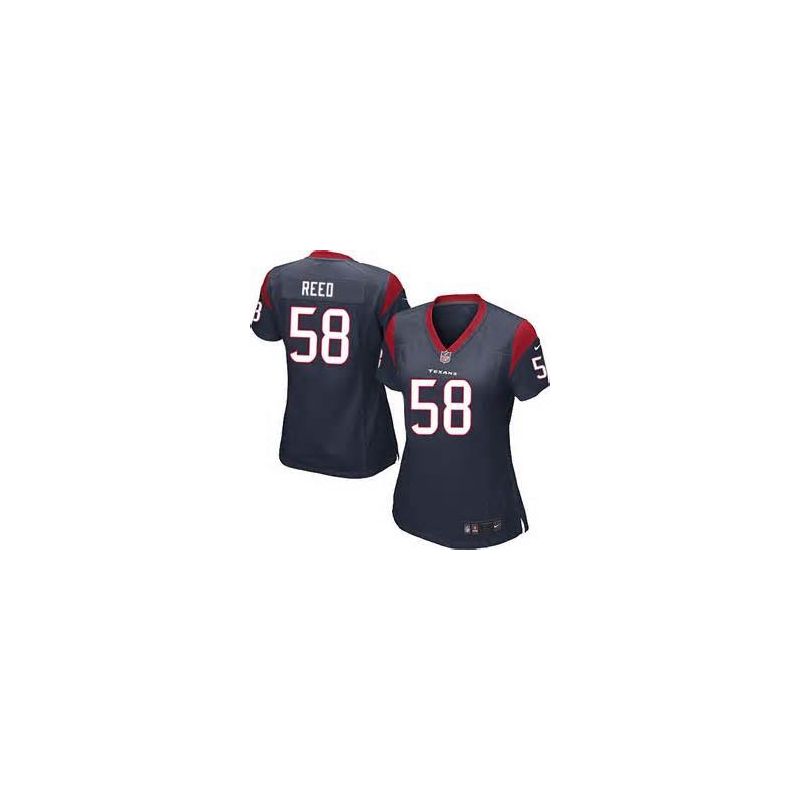 Cheap Brooks Reed Texans Women Jersey From China Blue Game #58