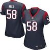 Cheap Brooks Reed Texans Women Jersey From China Blue Game #58