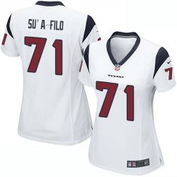 Cheap Xavier Sua-Filo Texans Women Jersey From China White Game #71