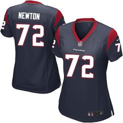 Cheap Derek Newton Texans Women Jersey From China Blue Game #72