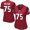 Cheap Vince Wilfork Texans Women Jersey From China Red Game #75