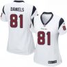 Cheap Owen Daniels Texans Women Jersey From China White Game #81