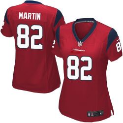 Cheap Keshawn Martin Texans Women Jersey From China Red Game #82