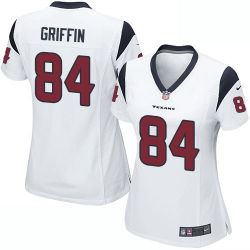 Cheap Ryan Griffin Texans Women Jersey From China White Game #84