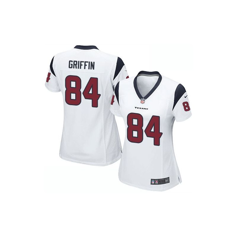 Cheap Ryan Griffin Texans Women Jersey From China White Game #84